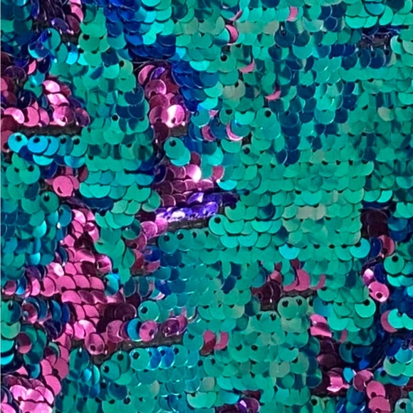 Sequin mermaid style swimsuit  (NWT) - Picture 3 of 5